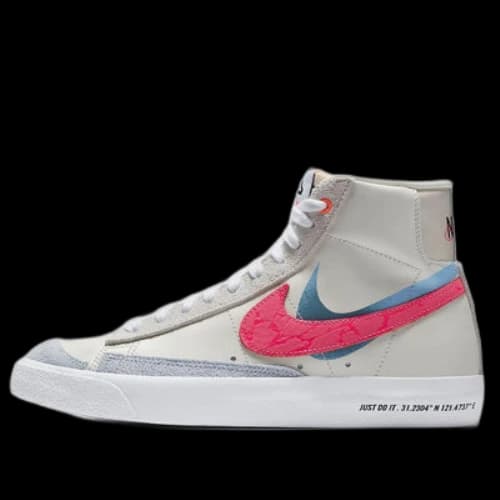 Nike Blazer Mid '77 'Cream Red Blue' (Women's)