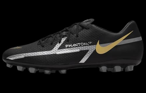 Nike Phantom GT2 Academy AG 'Black Dark Grey Metallic Gold'