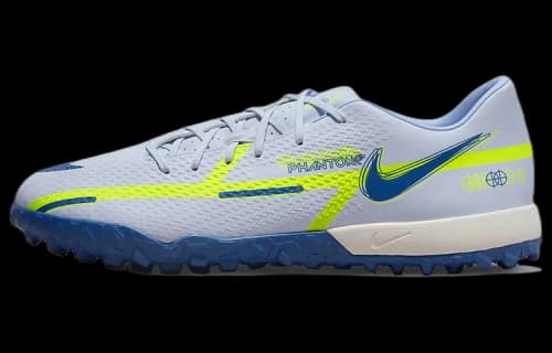 Nike Phantom GT2 Academy TF 'Grey Light Blue Yellow'