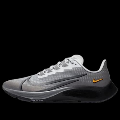 Nike Air Zoom Pegasus 37 'Grey Black Orange' (Women's)