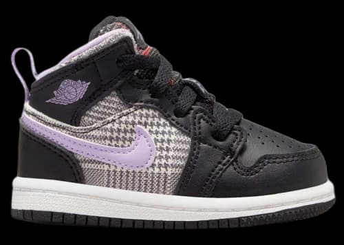 Jordan 1 Mid Houndstooth (TD)