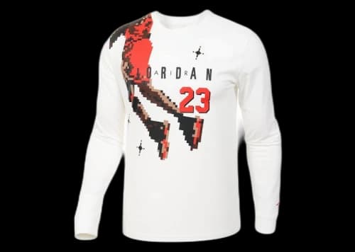 Jordan Holiday L/S T-shirt White