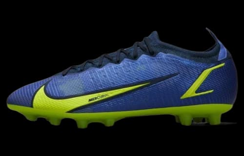 Nike Mercurial Vapor 14 Elite HG 'Sapphire Blue Void Volt'