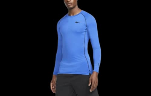 Nike Pro Dri FIT Workout Clothing Men's Blue