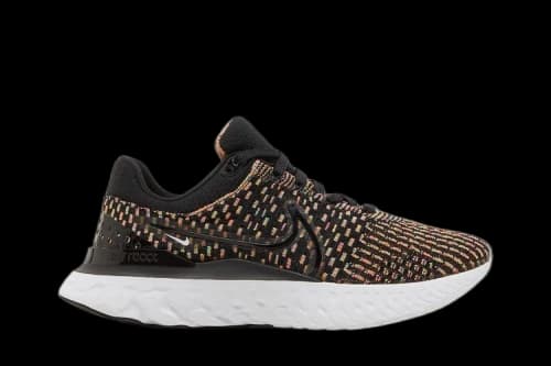 Nike React Infinity Run Flyknit 3 Black Multi (Women's)