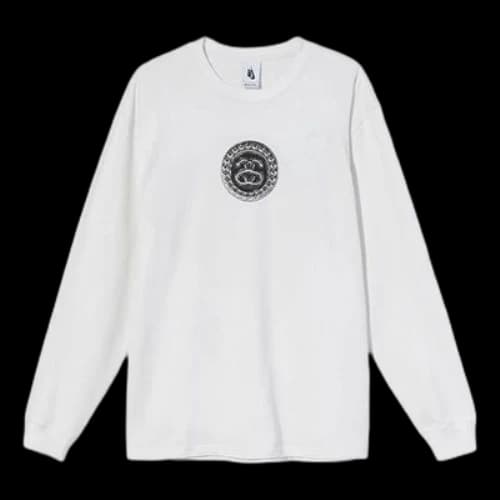 Stussy x Nike Crossover Round Neck Pullover Long Sleeves Unisex White