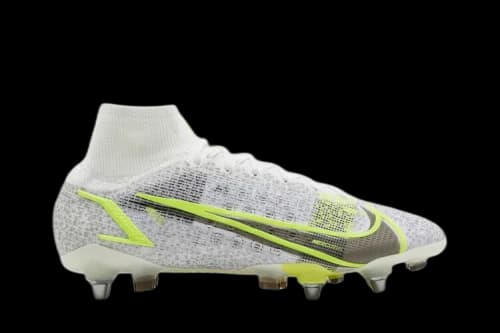 Nike Mercurial Superfly 8 Elite SG Pro 'Silver Volt Safari'