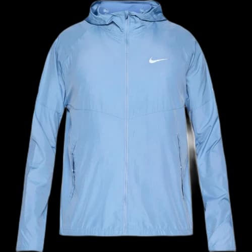 Nike Running Jackets Men's Work Blue Hooded Moderate Other