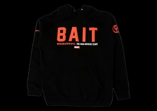 BAIT x Daredevil Bait Logo Hoodie Black