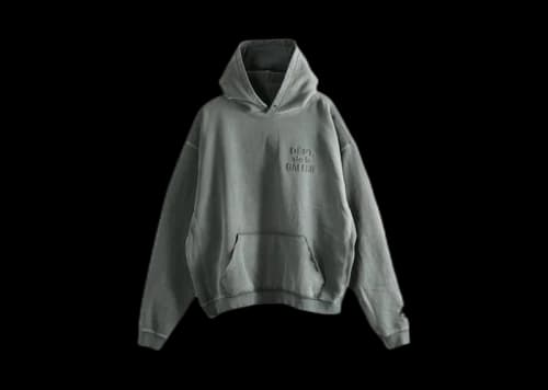 Gallery Dept. Dept Embossed Hoodie Graphite