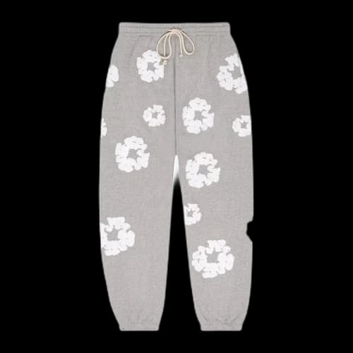 Denim Tears The Cotton Wreath Sweatpants Grey