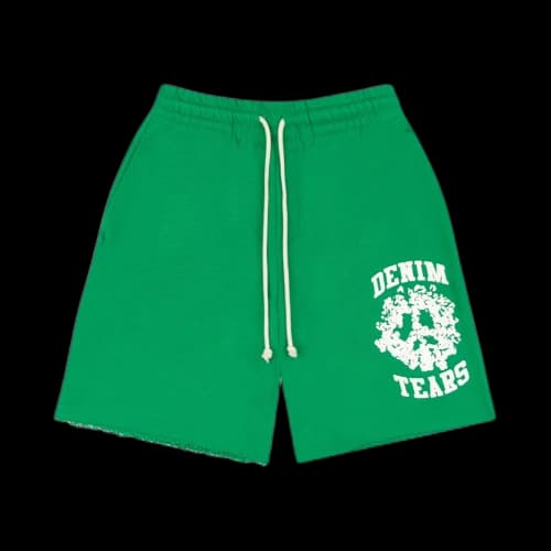Denim Tears Denim University Sweat Shorts Green