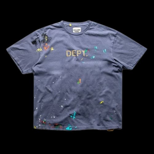 Gallery Dept. Logo Painted Tee 'Navy'