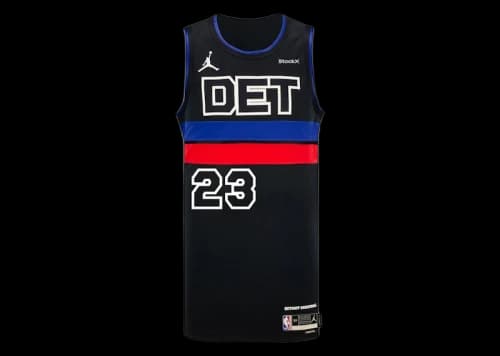 Jordan NBA Detroit Pistons Jaden Ivey Statement Swingman 2024/25 Jersey Black
