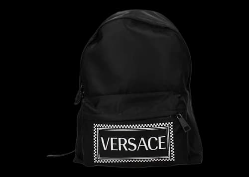 Versace Vintage Logo Backpack Black/White