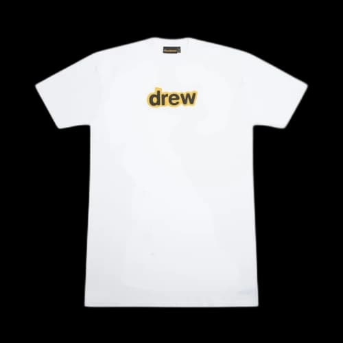 drew house secret ss tall t-shirt white