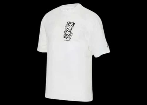 Jordan Zion Dri-Fit Short-Sleeve T-shirt White