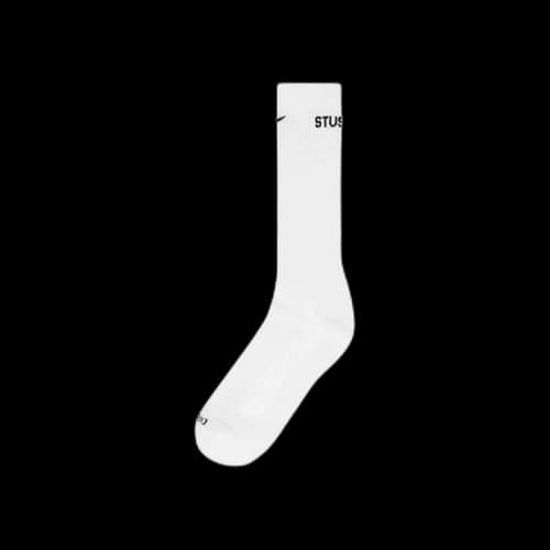 Stussy x Nike Everyday Plus Socks White