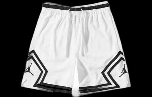 Air Jordan Sport Dri-FIT Diamond Shorts 'White Black'