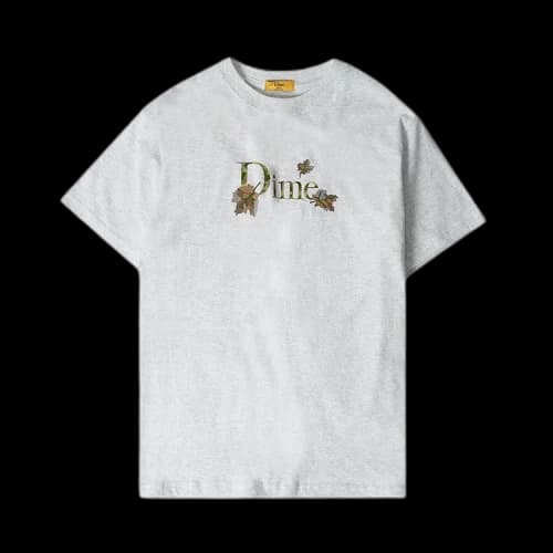 Dime Classic Leafy T-Shirt 'Ash'