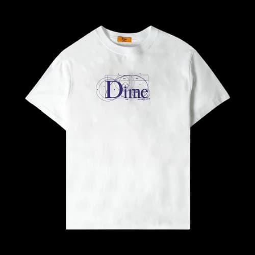 Dime Classic Ratio T-Shirt 'White'