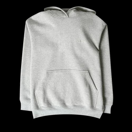 Dime Classic Small Logo Hoodie 'Grey'