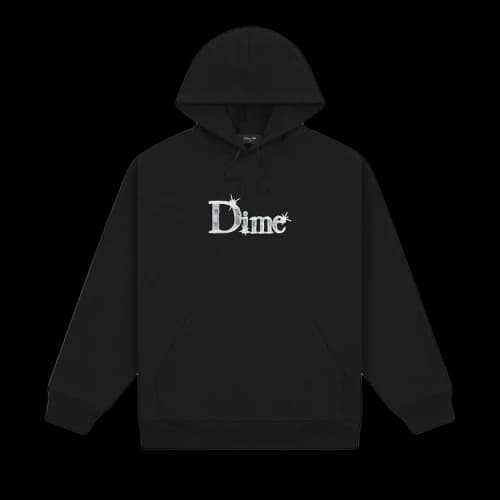 Dime Classic Shiny Hoodie 'Black'