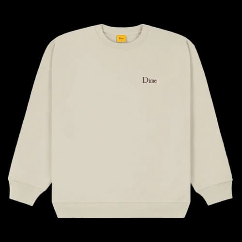 Dime Classic Small Logo Crewneck 'Fog'