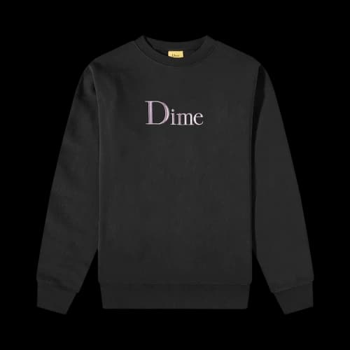 Dime Classic Logo Crewneck 'Black'