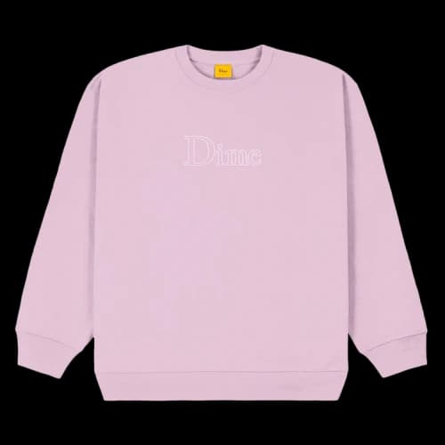 Dime Classic Outline Crewneck 'Lavender Frost'