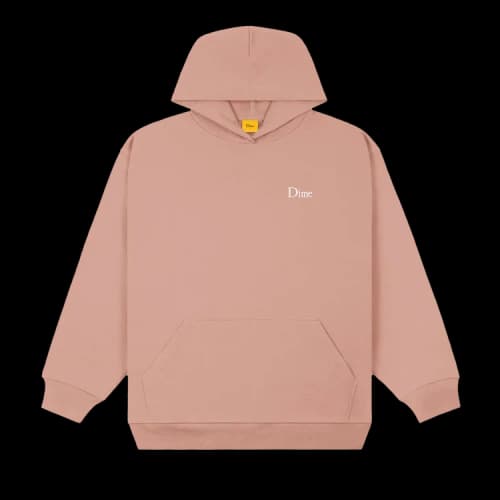 Dime Small Logo Hoodie 'Old Pink'