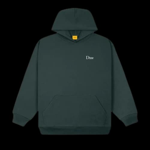 DIME Little Logo Hoodie Dark Teal