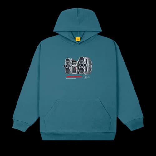 Dime Trackmaster 9000 Hoodie 'Real Teal'