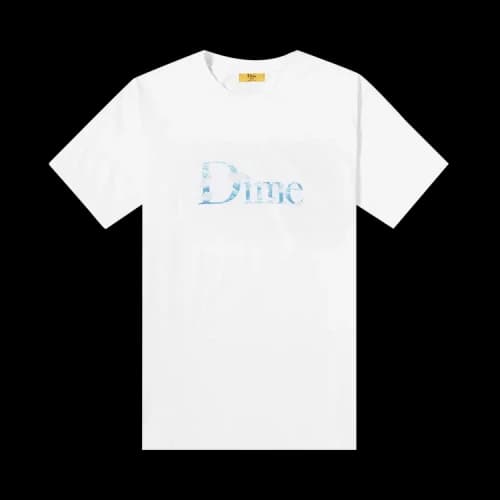Dime Classic Chemtrail T-Shirt 'White'