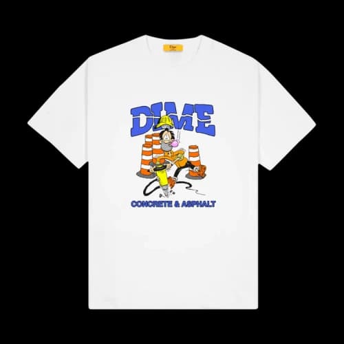 Dime Roads T-Shirt 'White'