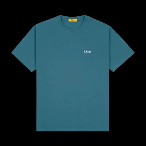 Dime Classic Small Logo T-shirt 'Real Teal'