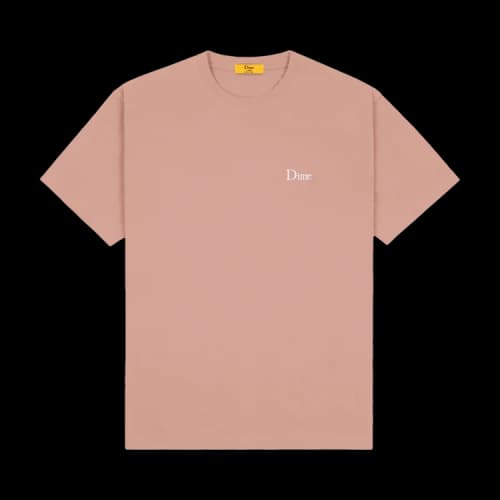 Dime Small Logo T-Shirt 'Old Pink'
