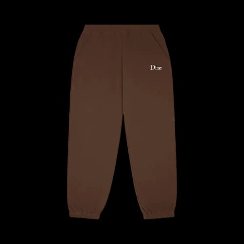 Dime Classic Small Logo Sweatpants 'Stray Brown'
