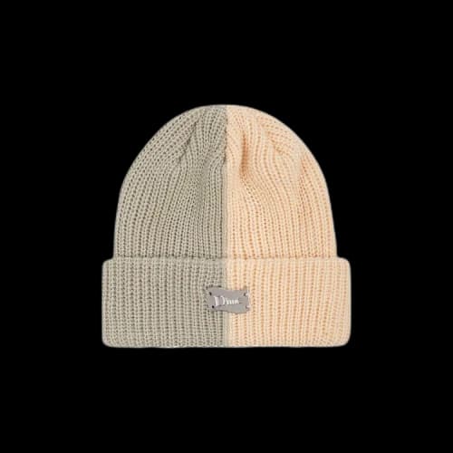 Dime Split Beanie 'Cream/Grey'