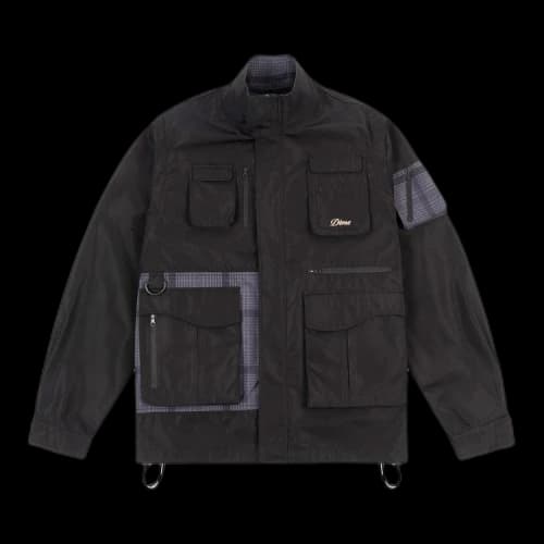 Dime Fishing Zip Off Jacket 'Black'
