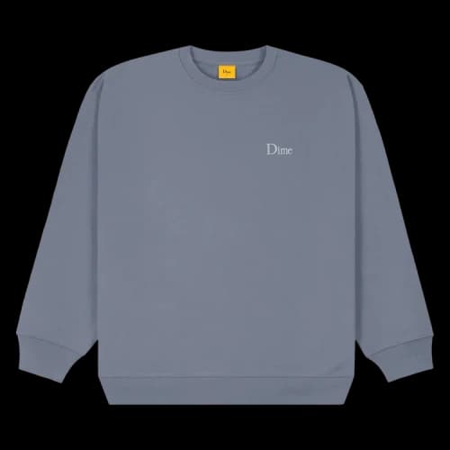 Dime Classic Small Logo Crewneck 'Iron'