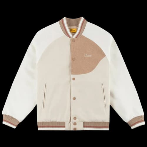 Dime Letterman Wool Jacket 'Almond'
