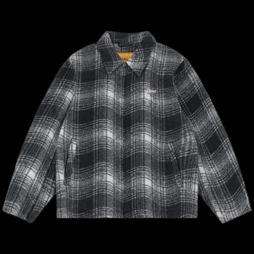 Dime Wave Plaid Jacket 'Charcoal'