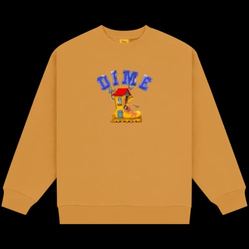 Dime House Crewneck 'Caramel'