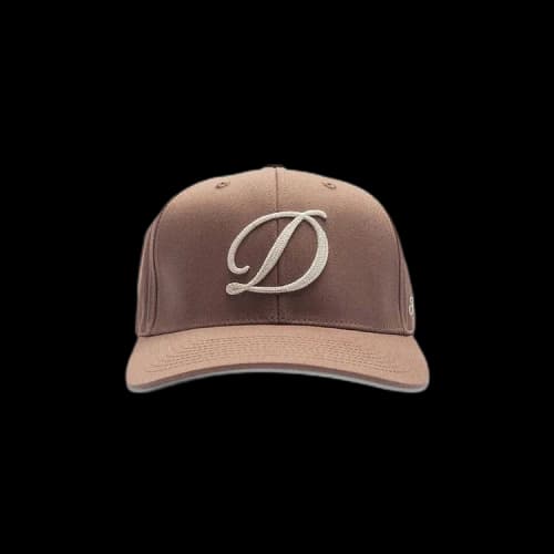 Dime Cursive D Full Fit Cap 'Tan'