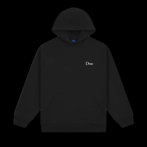 Dime Classic Small Logo Hoodie 'Black'