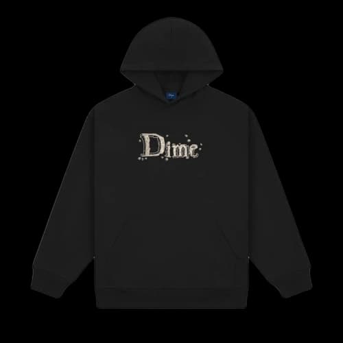 Dime Classic Stone Hoodie 'Black'