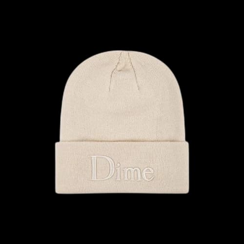 Dime 3D Logo Beanie 'Cream'