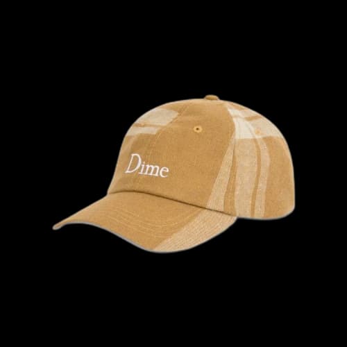 Dime Plaid Cap 'Rust'