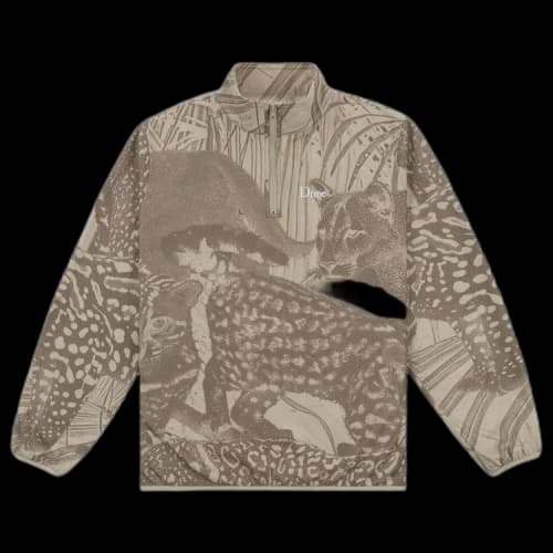 Dime Safari Polar Zip Fleece 'Tan'